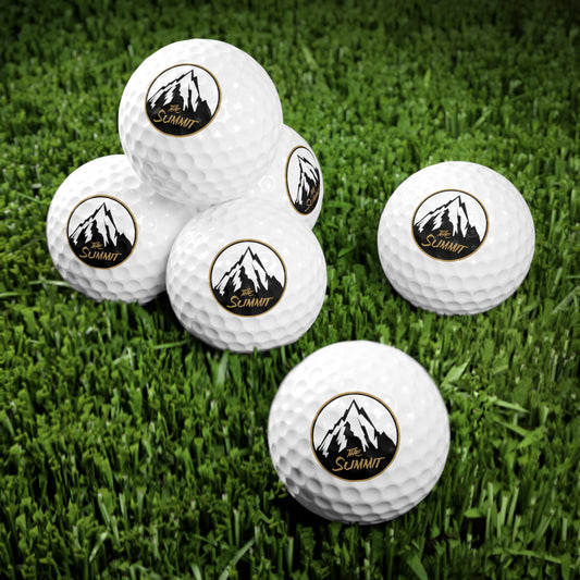 Summit Mountain Golf Balls, 6pcs