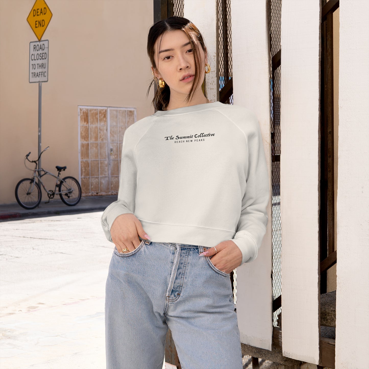 Women's Summit Collective Cropped Fleece Pullover